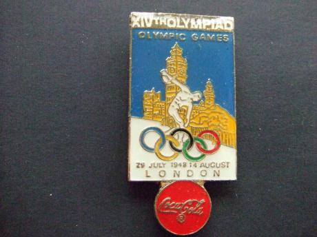Olympische Spelen London 1948 sponsor Coca Cola